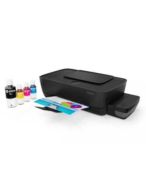 Impresora HP  Ink Tank 115 de tinta continua alámbrica a color