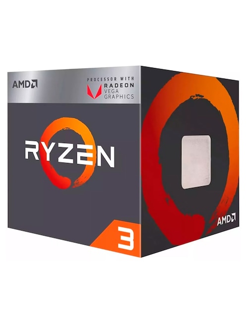 Procesador AMD Ryzen 3 3200G 2Da Gen Am4 Vega 8 3.6 GHz 6M Cache