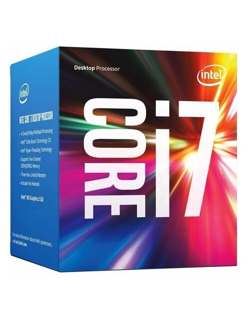 Procesador Intel Core I7 7700 4.2 GHz 1151 8 MB