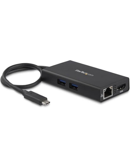 Adaptador Multipuertos USB-C con HDMI de 4K 2x Puertos USB A PD de 60W negro Startech.com