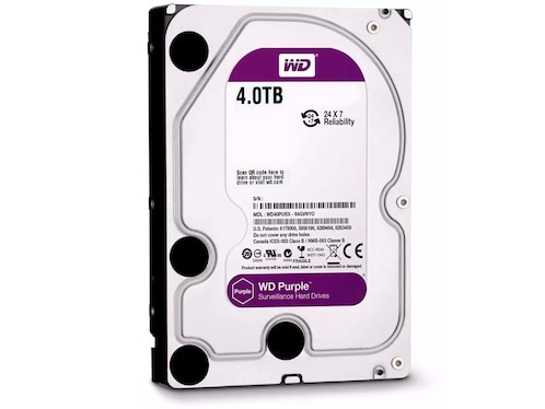 Disco Duro Western Digital 4 TB Nuevo 3.5 Purple Sata