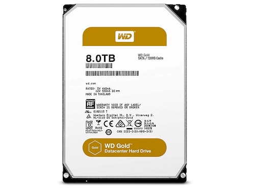 Disco Duro Western Digital 8 TB Gold 3.5 Sata3 7200Rpm