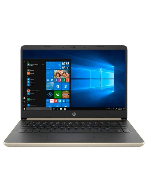 Laptop HP 14-DQ0011DX I3 128GB SSD Windows 10 Home Gold