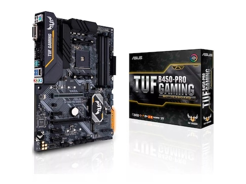 Tarjeta Madre Asus TUF B450-PRO Gaming AMD DDR4 PCIe M.2 USB 3.1