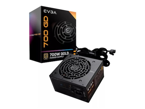 Fuente de Poder PC 700W Gamer EVGA 80 Plus Gold 100-GD-0700-V1