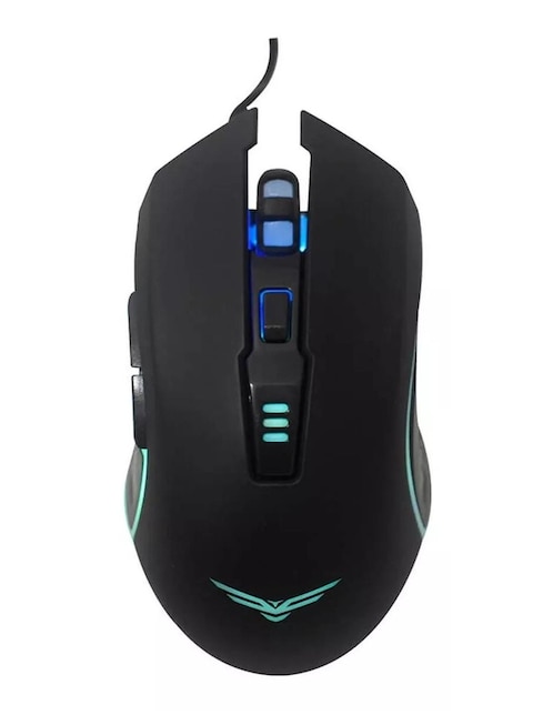 Mouse Gamer Naceb Horus USB 3200dpi RGB negro NA-0937