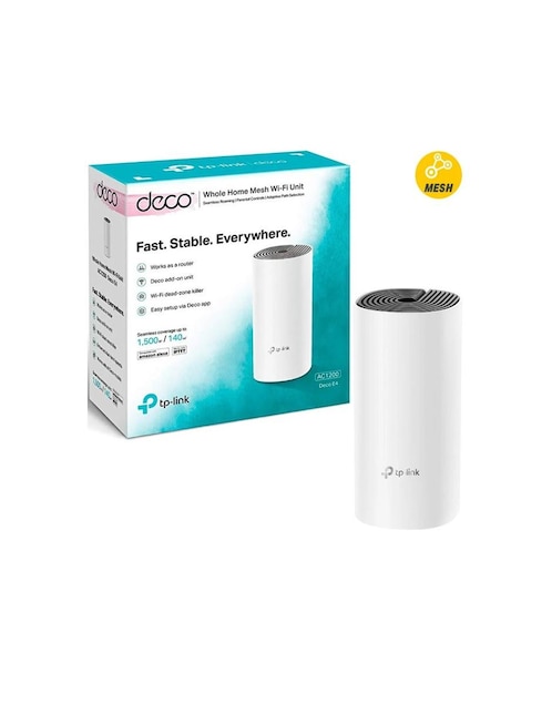 Access Point Tp-Link Deco E4 Ac1200 Dual Band 802.11ac 1200mbps 1-Pack