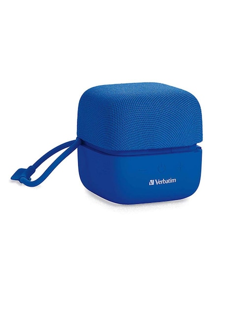 VERBATIM Bocina Bluetooth Cube Verbatim azul 70226