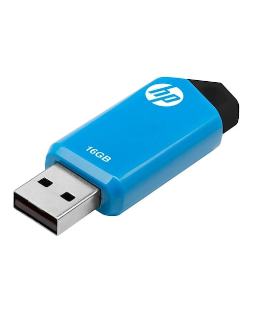 Memoria USB 16GB HP V150W 2.0 Retratil azul HPFD150W-16