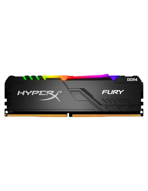 Memoria RAM DDR4 8GB 2666MHz Kingston Hyperx Fury RGB HX426C16FB3A/8