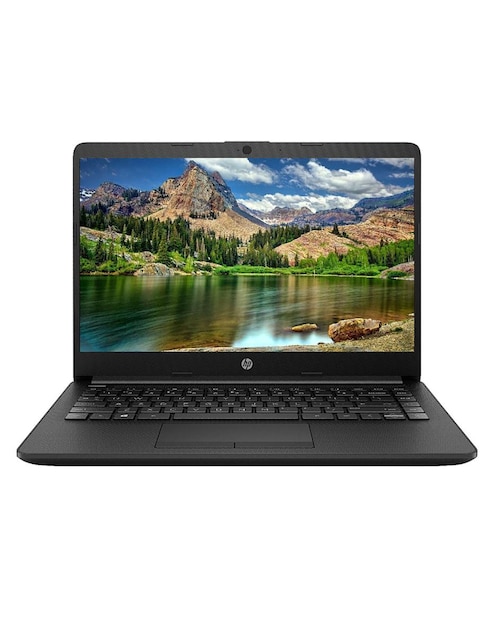 Laptop HP 14 pulgadas 4GB RAM 128 SSD AMD Athlon Silver 3050U Windows 10 14-DK1003DX Black