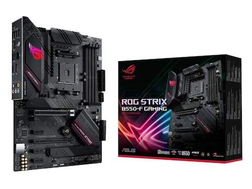 Tarjeta madre Asus ROG Strix B550-F Gaming con procesador AMD