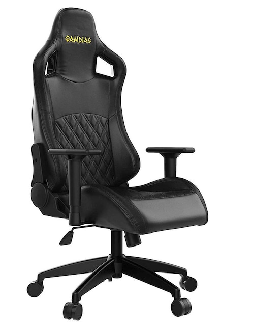 Silla Gamdias Gamer Aphrodite EF1 negro 200KG 2D 150° Vinipiel Aphrodite EF1B