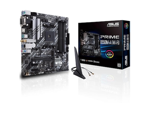 Tarjeta Madre Asus Prime B550M-A WI-FI AM4 DDR4 Micro ATX