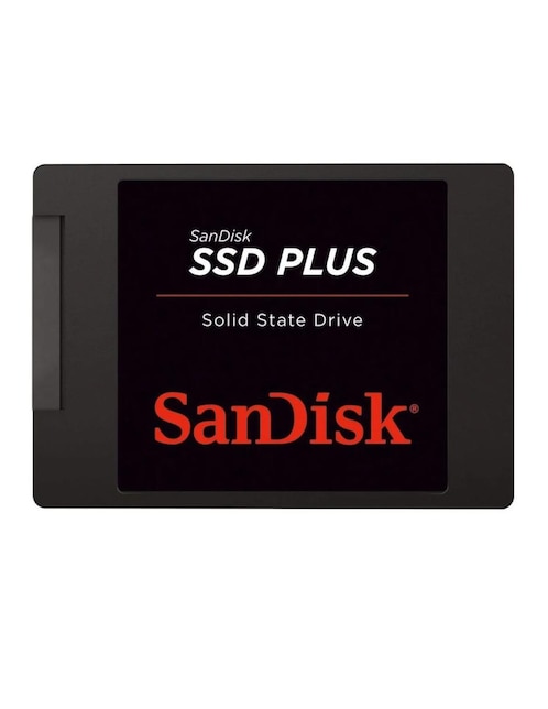 Unidad de Estado Solido SSD 480 GB Sandisk Plus SATA 2.5 SDSSDA-480G-G26