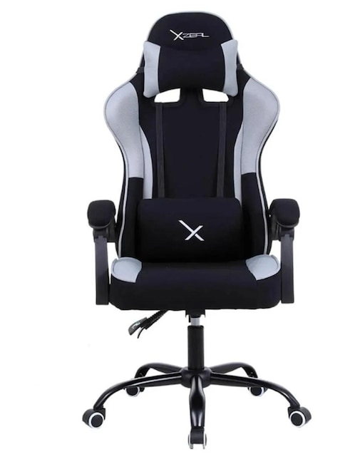 Silla Gamer Xzeal XZ20 Ergonómica Reclinable Reforzada gris