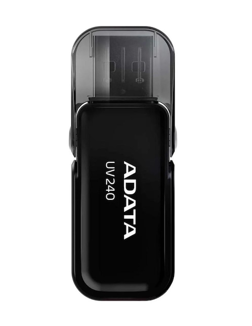 Memoria USB 64GB Adata UV240 2.0 Flash Drive negro AUV240-64G-RBK