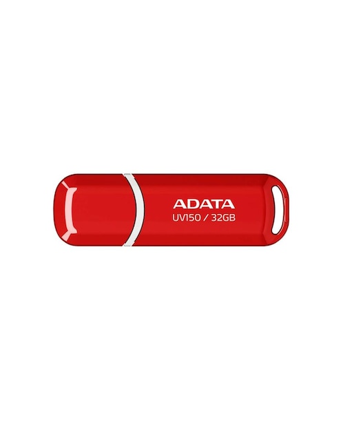 Memoria USB 32GB 3.1 Adata UV150 Flash Drive rojo AUV150-32G-RRD