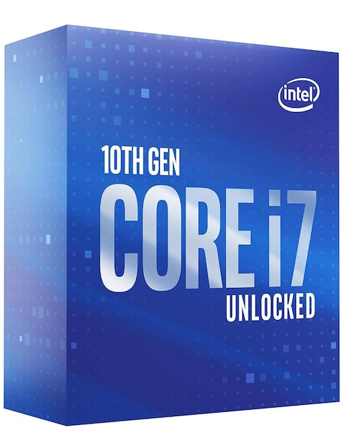 Procesador Intel Core I7 10700K 3.8 GHz 8 Core 1200 BX8070110700K