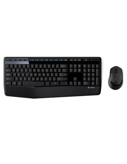 Set Teclado Mouse Logitech MK345 Inalámbrico USB negro 920-007820