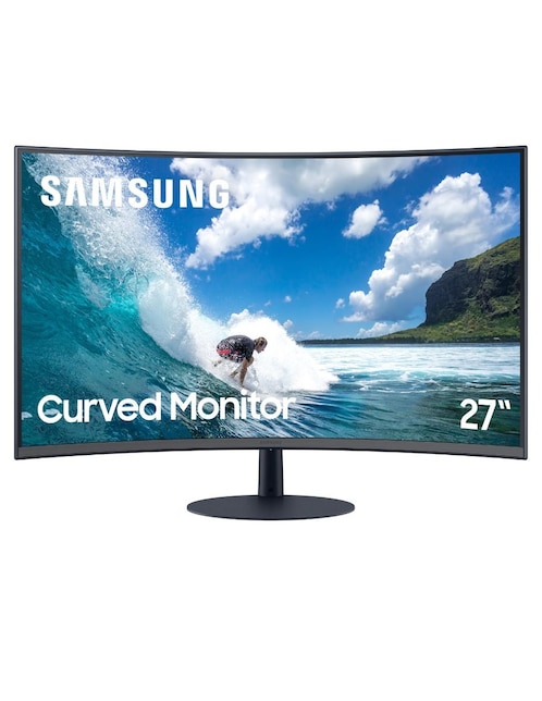 Monitor Samsung Full HD 27 pulgadas LC27T550FDLXZX