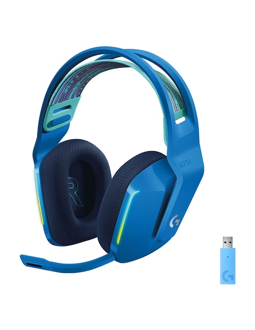 Audífonos gamer over - ear Logitech G733 Inalámbricos con cancelación de ruido