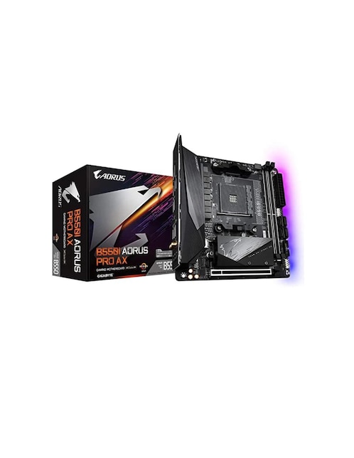 Tarjeta Madre Aorus B550I Aorus Pro AX AM4 DDR4 Mini ITX