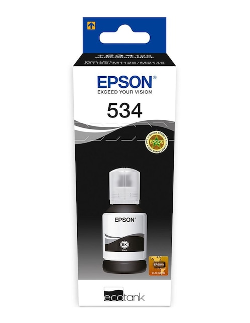 Tinta Epson T534 Tinta Continua M1100 M1120 M2140 M2170 120 ml C13T03L12A