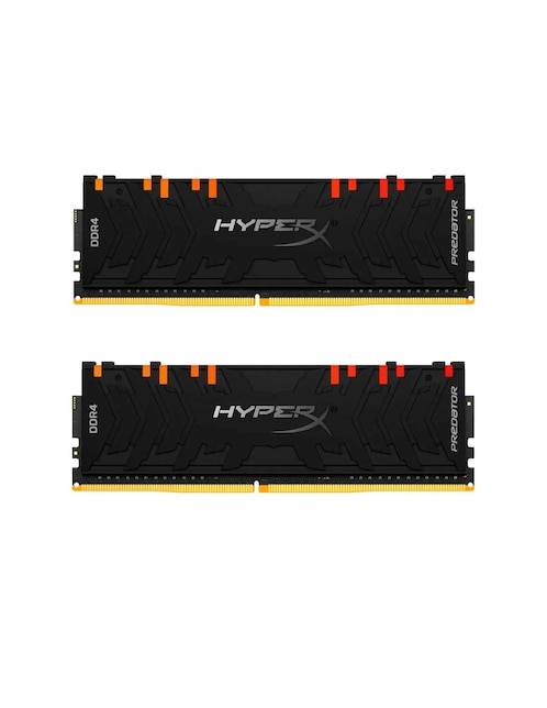 Memoria RAM DDR4 32GB 3600MHz Kingston Hyperx Fury RGB 2 x 16GB HX436C17FB3AK2/32