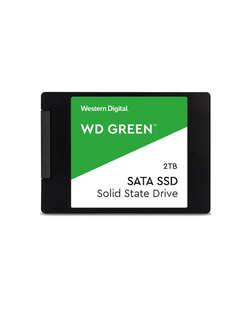 Unidad SSD Western Digital capacidad 2 TB