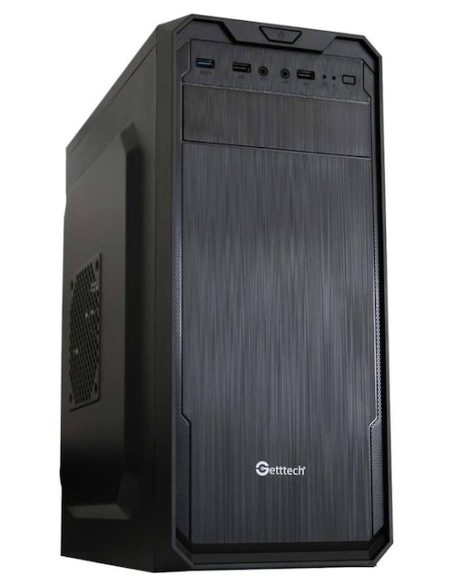 Gabinete Getttech ATX/MATX Fuente 500w negro GG1803