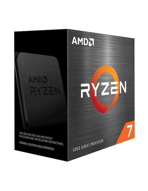 Procesador AMD RYZEN 7 5800X 3.8GHz 8 Core AM4 100-100000063WOF