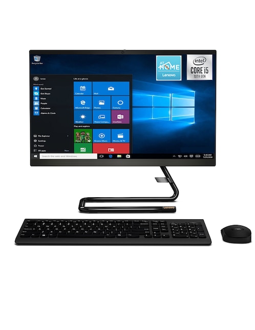 Computadora All in One Lenovo IdeaCentre 3 23.8 Pulgadas Integradas Intel Core i5 8 GB RAM 1TB HDD 128 SSD