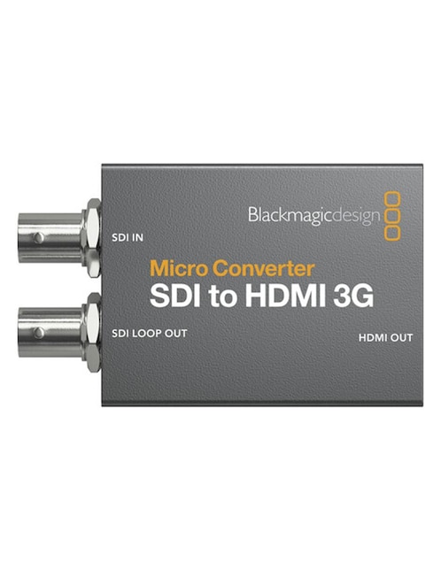 Micro Convertidor SDI a HDMI 3G con fuente Black Magic