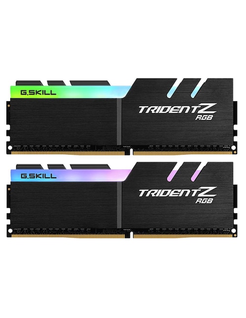 GSKILL Memoria RAM DDR4 32GB 4000MHz G.Skill Trident Z RGB 2x16GB F4-4000C18D-32GTZR