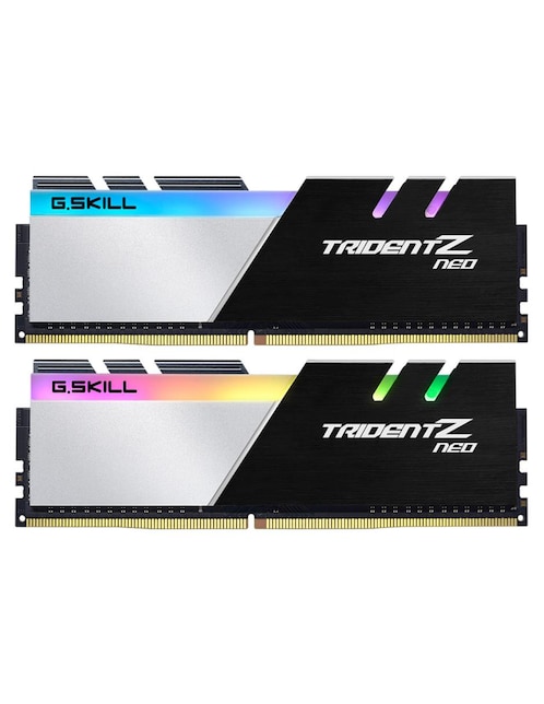 GSKILL Memoria RAM DDR4 32GB 3600MHz G.Skill Trident Z Neo RGB 2x16GB F4-3600C18D-32GTZN