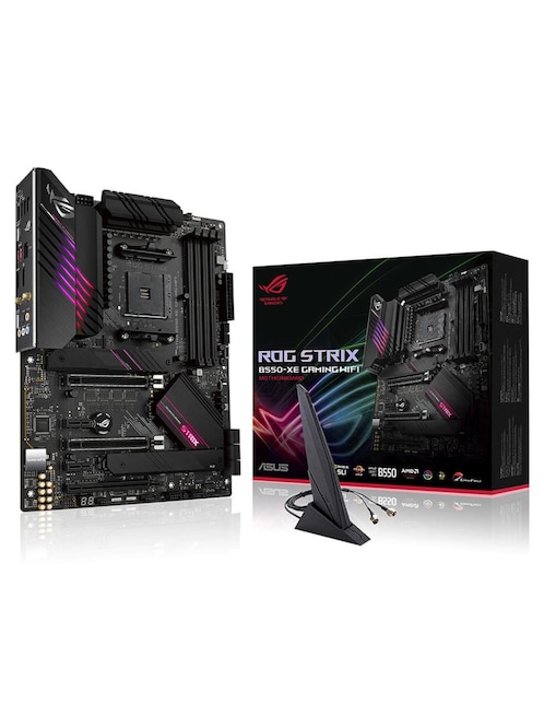 Tarjeta Madre Asus ROG Strix B550-XE Gaming WIFI AMD AM4 DDR4 ATX USB C