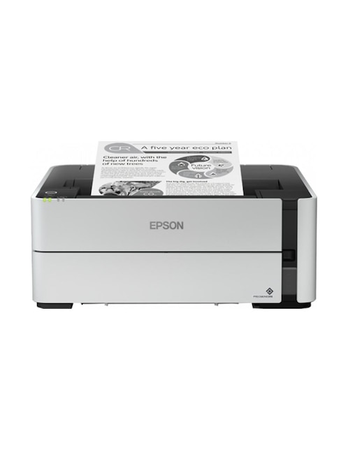 Impresora Epson EcoTank M1180 Monocromatica 39 ppm WiFi y Ethernet Tinta Continua Duplex