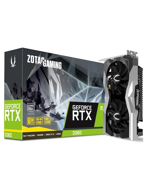 Tarjeta de Video Zotac GeForce RTX 2060 6GB GDDR6