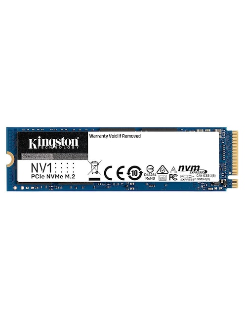 Unidad de Estado Solido SSD M.2 1TB Kingston SNVS NVMe PCIe SNVS/1000G