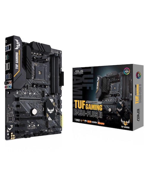 Tarjeta Madre Asus TUF Gaming B450-PLUS II AMD AM4 DDR4 ATX