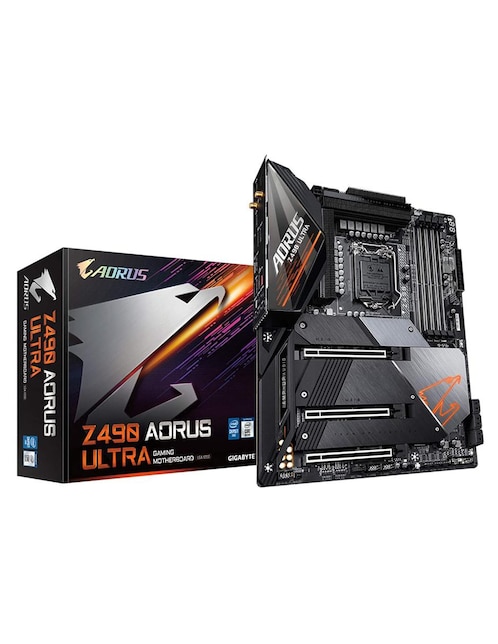 Tarjeta Madre Aorus Z490 Aorus Ultra Intel 1200 ATX