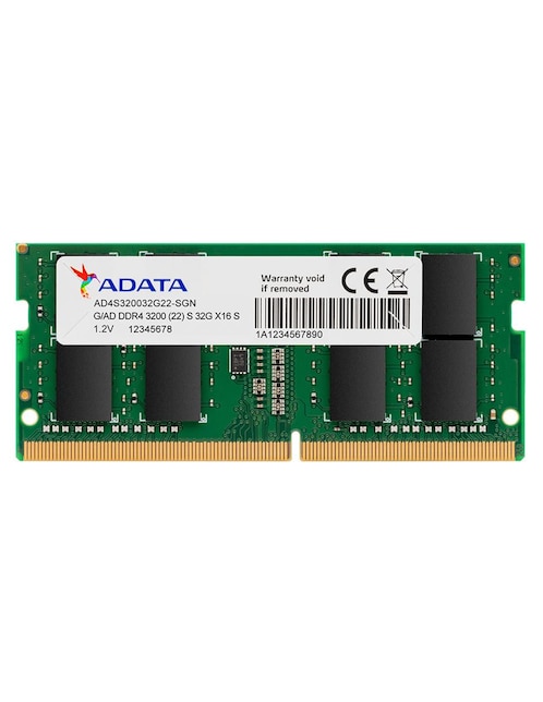 Memoria RAM DDR4 32GB 3200MHz Adata Premier Laptop