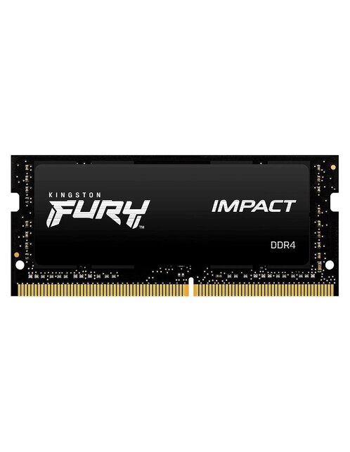 Memoria RAM DDR4 16GB 3200MHz Kingston Fury Impact Laptop KF432S20IB1/16