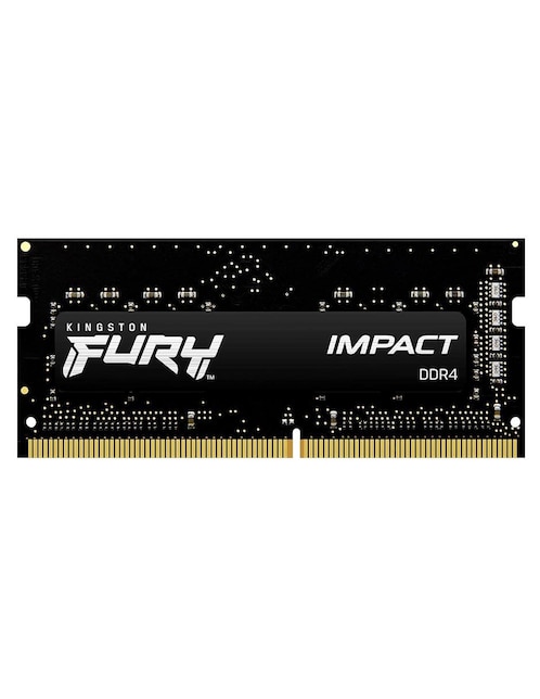 Memoria RAM DDR4 8GB 3200MHz Kingston Fury Impact Laptop KF432S20IB/8