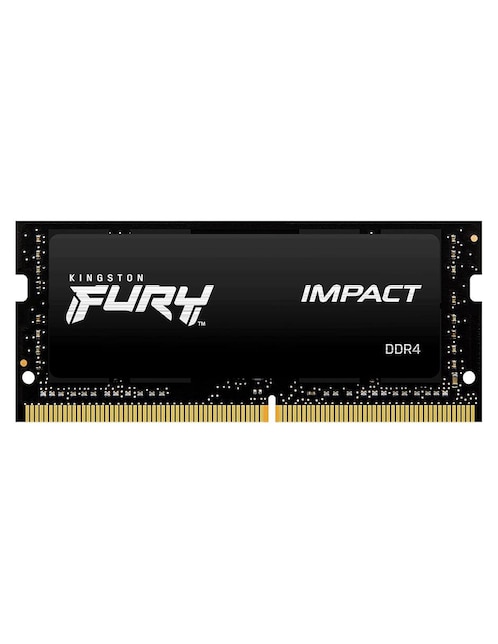 Memoria RAM DDR4 16GB 2666MHz Kingston Fury Impact Laptop