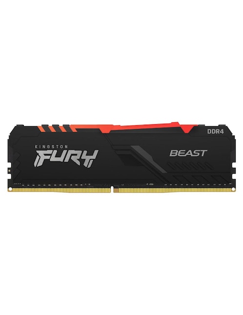 Image of Memoria RAM DDR4 8GB 3600MHz Kingston Fury Beast RGB