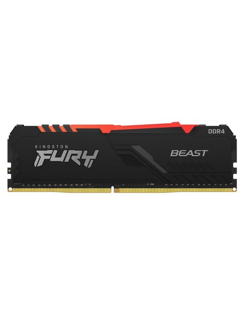 Memoria RAM DDR4 16GB 3200MHz Kingston Fury Beast RGB 1x16GB