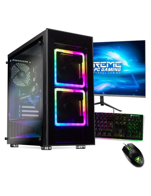 Computadora Gamer Xtreme PC Gaming XTAER516GB2060SM 27 Pulgadas Nvidia GeForce RTX 2060 AMD Ryzen 5 16 GB RAM 500 GB SSD