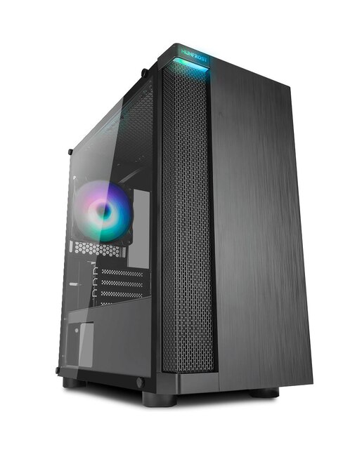 Gabinete Munfrost Bambu ARGB Cristal Templado M-ATX con Control